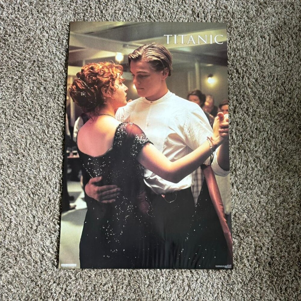Western Graphics Corp 1998 Titanic Dance Movie Promotional Poster 24x36